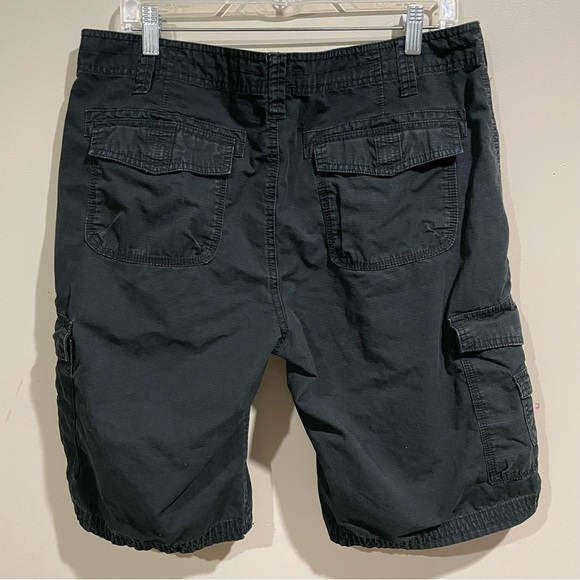 BRITCHES MEN'S BLACK CARGO SHORTS - Picture 6 of 7
